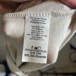 Chic Soul NWOT Chic‎ Soul Womens Light Grey Camo Sleeve Oversized Tee Size 3XL Photo 4