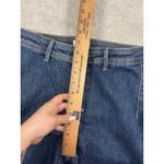 the drop kori jeans wide leg nwt raw hem fray 26 Dark Wash Blue Photo 6