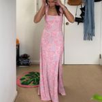 Show Me Your Mumu Pink and blue floral maxi dress from .  size small Photo 2