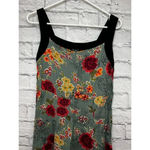 Loco Lindo floral green Boho Sleeveless Sundress dress size S. Photo 4