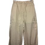 Brunello Cucinelli Women’s  Oyster/Gold Cargo Pants/Trouser Sz M Photo 4