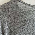 J.Crew  Linen Gray Pleated Statement Sleeve Shirt Top Large Photo 5