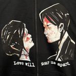 My Chemical Romance Love Will Tear Us Apart Rock Band Hoodie Size Extra Large Photo 1