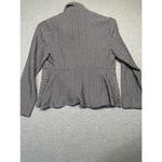 Women's Chouyatou Black and White Herringbone Blazer Size S Photo 5