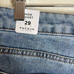 PacSun  ladies distressed short mom denim shorts size 29 Photo 7
