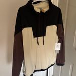 Mono B Clothing NWT mono b lined tri color jacket quarter zip Photo 0