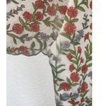 Banjanan Floral Puff Sleeve Mini Dress in White Photo 5