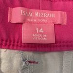 Isaac Mizrahi  Tailored Short Dotty Print Flat Front Pockets Women's Size 14 Photo 8