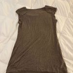 BCBGMAXAZRIA  Grey Zipper Top Photo 2