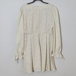 Cream Long Sleeve Mini Cocktail Dress Size XXL Lulus Cream Mini Dress Photo 4