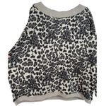easel NWT  Los Angeles Animal Print Long Sleeve Hacci Knit Top Size 3X Leopard‎ Photo 9