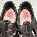 SAS Roamer womens black leather velcro strap loafers size 9.5W B18B Photo 4