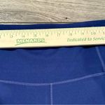 Nicole Miller  Sport Leggings Blue Women's Size‎ Medium Athletic Athleisure Yoga Photo 4