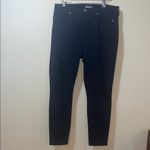 Good American Womens  Good Legs Distressed Jeans Black Plus Size Photo 2