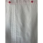 Women Tunic Top L Abstract Geometric Artsy‎ Boho Dainty Fairy Chic Desi Fashion White Size L Photo 3