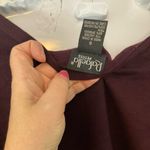 Rafaella Burgundy cardigan with lace top and button detailing  S Photo 3