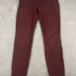Kuhl Legendary Pants Womens Sz 8 Maroon Red Slim Stretch Cotton * Photo 0