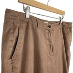 L.L.Bean  Women’s Classic Fit Dress Pants in Brown Size 18 Photo 2