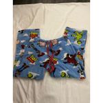 Disney Toy Story Blue Drawstring Pajamas S Kidcore Cosplay Cozycore College Twee Photo 0