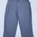 Croft & Barrow Mid Rise Stretch Classic Chino Capri Pants Women's Size P10 New Photo 0