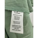 Lulus  Womens Mint Green Milkmaid Dress Size M Mini Cottagecore Fitted Dainty Photo 6