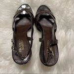 Franco Sarto  Dallas High Heel Shoes Strappy Sling Back Open Toe Size 8.5 Photo 4