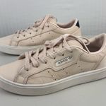 Adidas Originals Super Sleek Baby Pink Sneakers Women's 8 Tennis Preppy Sporty Photo 3