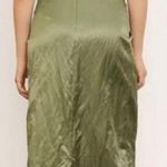 Vince NWOT  Twist Front Skirt in Dark Pistachio Size 2 Photo 1