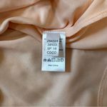 Venus Smocked Waist Peach Lace Tiered High Low Skirt, Sz S Photo 10