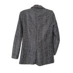 WAVERLY GREY LIBERANT Faux Tweed Long Blazer XS Black Photo 1