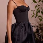 Oh Polly FLORIANE Tulle Skirt Corset Mini Dress in Black Photo 4
