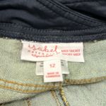 Isabel Maternity  Ingrid 4" Inseam Crossover Panel Denim Shorts Size 12 NWT #7059 Photo 4