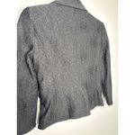Diane Von Furstenberg Vintage  DVF Black Lace Blazer formal crystal button Size 0 Photo 14