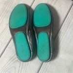 Tieks  BY GAVRIELI Metallic Gray Leather Slip On Foldable Ballet Flats Women Sz 8 Photo 5