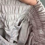 Nike ultra high waist brief lined shorts dri-fit women’s size large athletic tan Photo 6