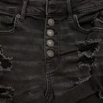 American Eagle  Super Hi Rise Shortie. Black Size 00‎ Photo 1