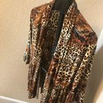 Nicole Marie leopard kimono size medium Brown Photo 6