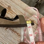 Cushionare Cushionaire Libby Taupe Braided Slip-On Sandals Women’s 8M Suede Footbed Comfort Photo 15