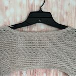 SheIn  Beige Crochet Bell Sleeve Shrug Photo 2