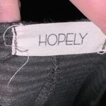 Hopely gray striped loose fit tight sleeves shirt Green Size L Photo 4