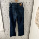 Hollister  Curvy Ultra-High Rise Dad Jean Dark Blue Distressed Photo 3