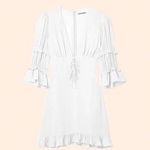 Reformation  Laurelei Dress (Ivory) Photo 1