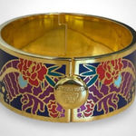 Johnny Was  Dragon Hinged Bracelet in Multi sz XS/SM NWT Photo 0