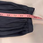 J.Crew  Dark Blue Feminine Pleated Blouse Photo 8