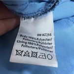 Mestiza Camisa blue lace dress bell sleeve Sz M Size M Photo 5