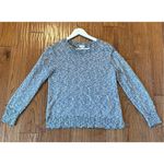 J.Crew navy cotton spacedye crewneck sweater xs Blue Photo 7