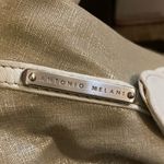 Antonio Melani Gold & White Shoulder Bag Purse Photo 4