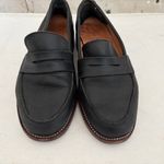 Adelante the Sofia Leather Penny Loafers Black Size 6.5 Photo 2