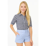 Women's J.Crew Light Blue Chino Shorts Size 4 Photo 1