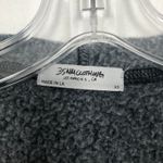 35MM Clothing Open Front Charcoal Hooded Cardigan Size XS Gray Photo 1